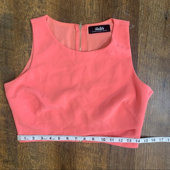 Lulus zip back crop top - Picture 6 of 8